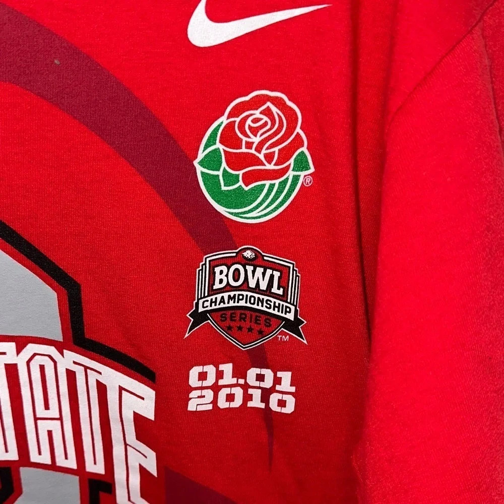 Nike Red Ohio State Short Sleeve Tee